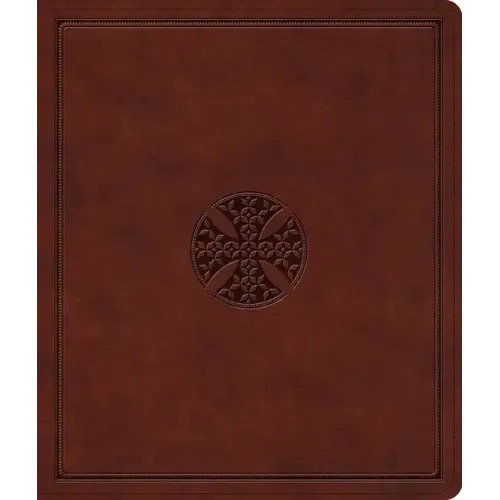 ESV Journaling Bible (Trutone, Brown, Mosaic Cross Design)