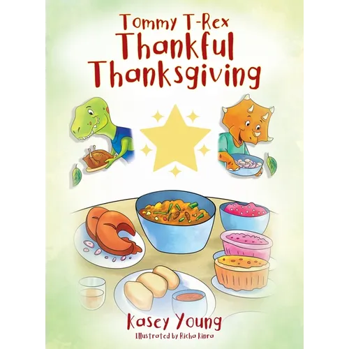 Tommy T-Rex Thankful Thanksgiving