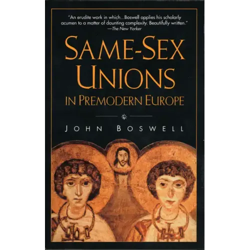 Same-Sex Unions in Premodern Europe