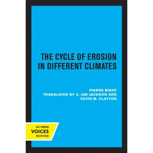 The Cycle of Erosion in Different Climates