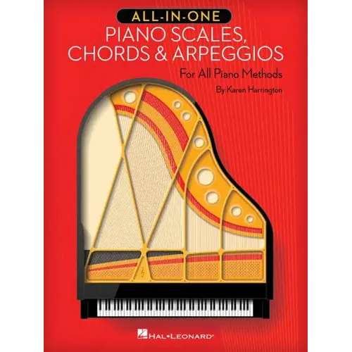 All-In-One Piano Scales, Chords & Arpeggios: For All Piano Methods