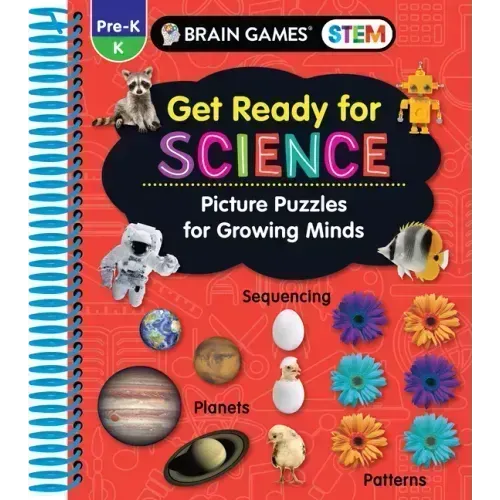 Brain Games Stem - Get Ready for Science: Picture Puzzles for Growing Minds (Workbook)