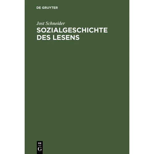 Sozialgeschichte des Lesens