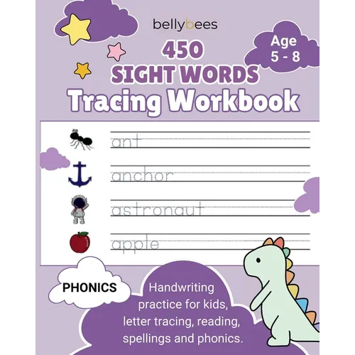 450 Sight Words Tracing Workbook
