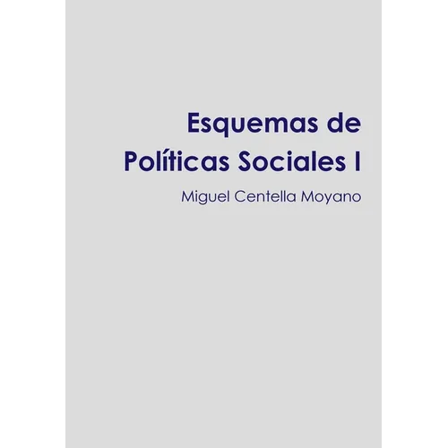 Esquemas de Políticas Sociales I