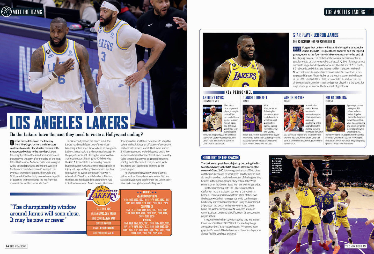 The NBA Book - The Ultimate Guide To Everything NBA: 2023-24 Season Breakdown, Lakers, LeBron James, Anthony Davis, Steph Curry, G.O.A.T., Playoffs, MVPs, Warriors, All-Stars & Championship Rings!