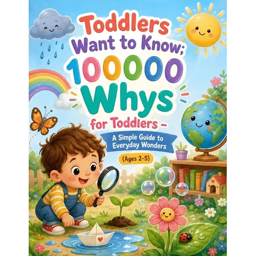 Toddlers Want to Know: 100000 Whys for Toddlers - A Simple Guide to Everyday Wonders (Ages 2-5)