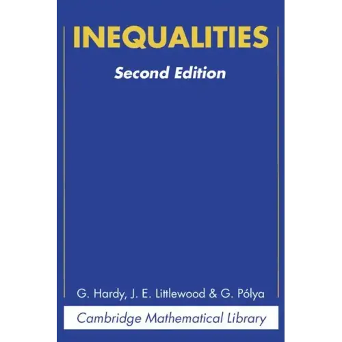 Inequalities