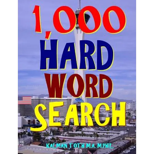 1,000 Hard Word Search: Puzzles to Improve Your IQ