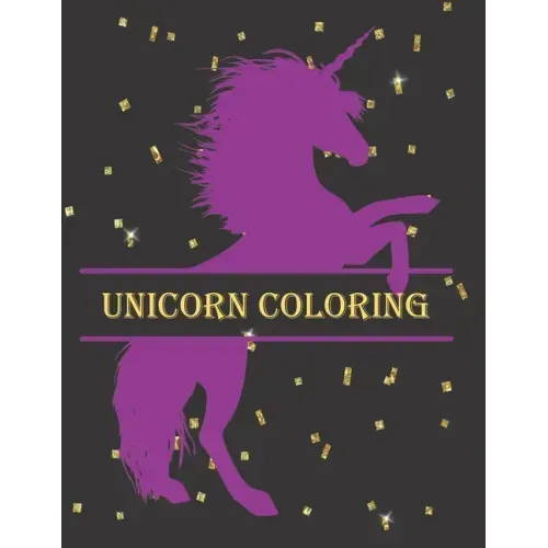 Unicorn Coloring: Journal, Drawing, Creative Writing Pages and Coloring Book- For Older Kids, Tweens or Teens (US Edition) - Unicorn Gif