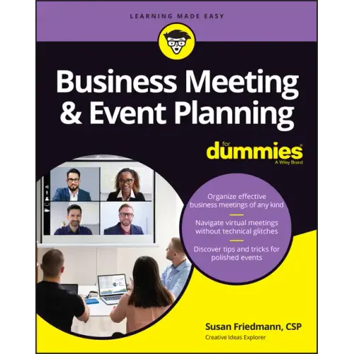 Business Meeting & Event Planning for Dummies