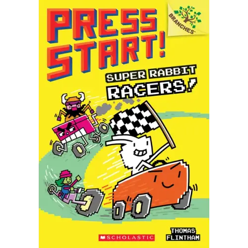 Super Rabbit Racers!: A Branches Book (Press Start! #3): Volume 3