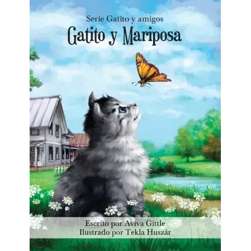Gatito y Mariposa