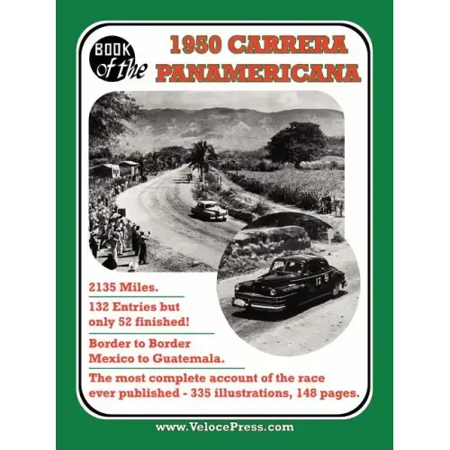 Book of the 1950 Carrera Panamericana - Mexican Road Race