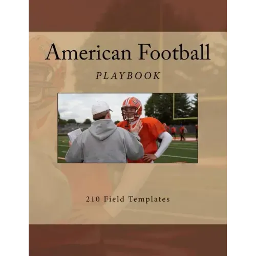 American Football Playbook: 210 Field Templates