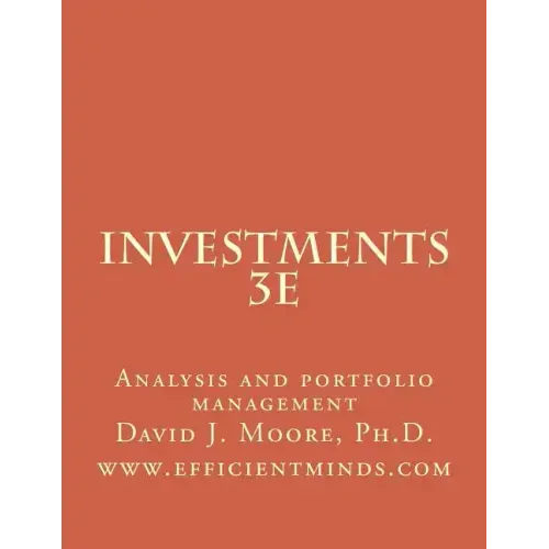 Investments 3e: Analysis and portfolio management