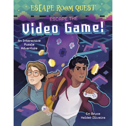 Escape Room Quest: Escape the Video Game!: An Interactive Puzzle Adventure