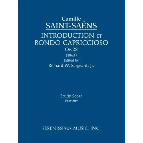 Introduction et Rondo Capriccioso, Op.28: Study score