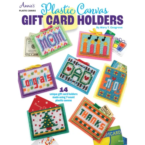 Plastic Canvas Gift Card Holders