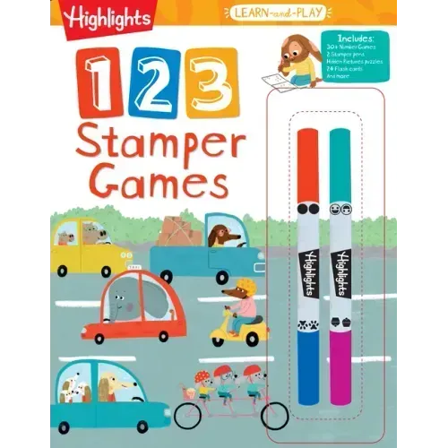 Highlights Learn-And-Play 123 Stamper Games