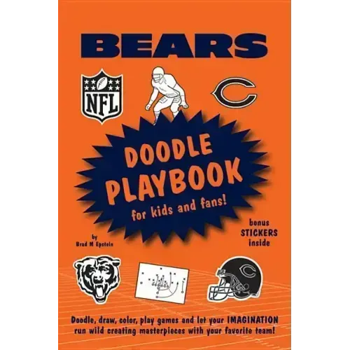 Chicago Bears Doodle Playbook: For Kids and Fans!