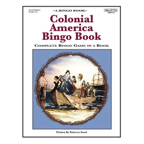 Colonial America Bingo Book: Complete Bingo Game In A Book