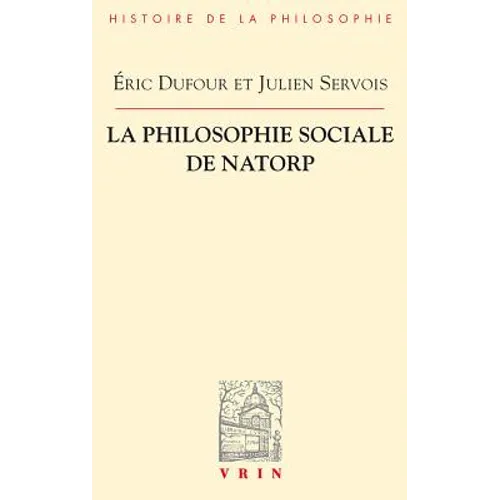 La Philosophie Sociale de Natorp