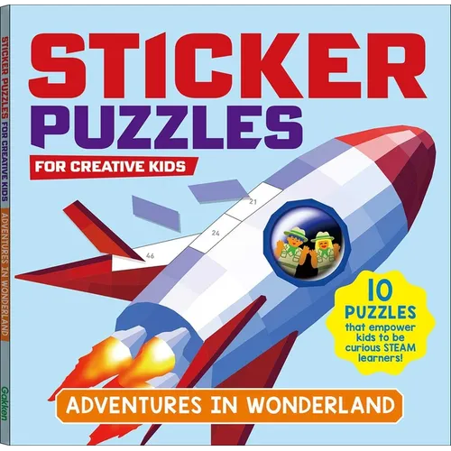 Sticker Puzzles; Adventures in Wonderland: For Creative Kids