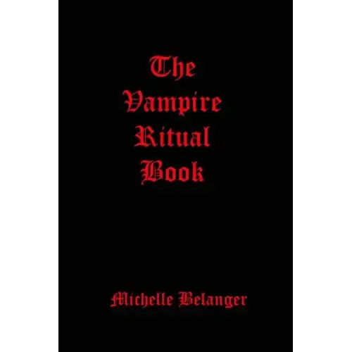 The Vampire Ritual Book