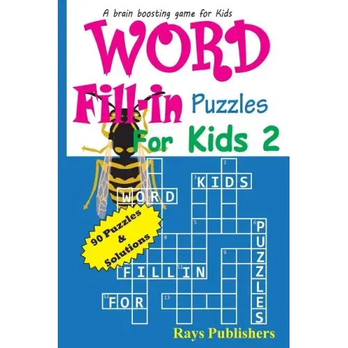 Word Fill-in Puzzles for Kids 2