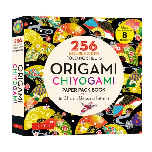 Origami Chiyogami Paper Pack Book: 256 Double-Sided Folding Sheets (Includes Instructions for 8 Models)