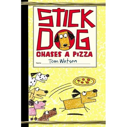 Stick Dog Chases a Pizza