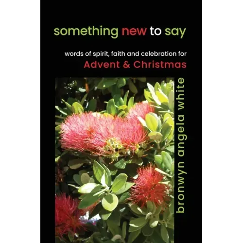 something new to say: words of spirit, faith and celebration for Advent and Christmas