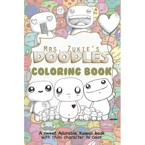 Mrs. Zukie's Doodles Coloring Book