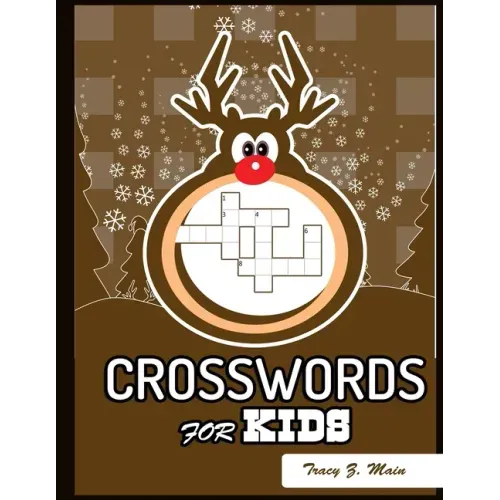 Crosswords for Kids: Large-Print Best Puzzle Book for Ages 8 and Up