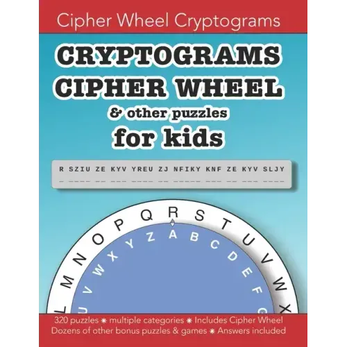 Cryptograms Cipher Wheel & other puzzles for kids: Education resources by Bounce Learning Kids