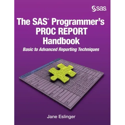 The SAS Programmer's PROC REPORT Handbook: Basic to Advanced Reporting Techniques (Hardcover edition)