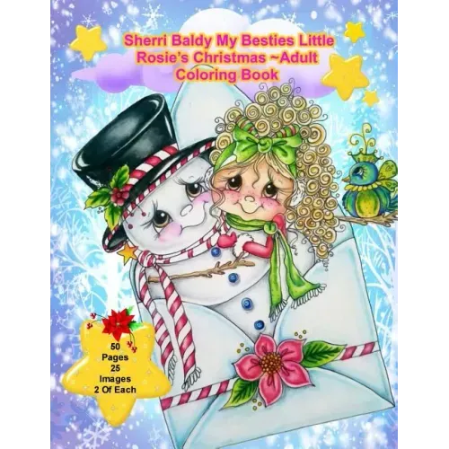 Sherri Baldy My Besties Little Rosie's Christmas Coloring Book