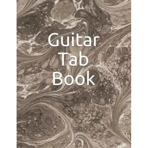 Guitar Tab Book: 150 Pages to Write Your Own Tabs.