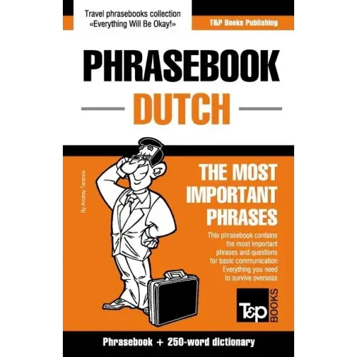 English-Dutch phrasebook and 250-word mini dictionary