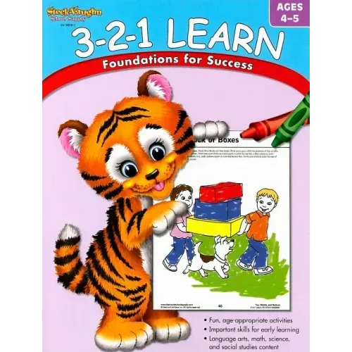 3-2-1 Learn Reproducible Ages 4-5