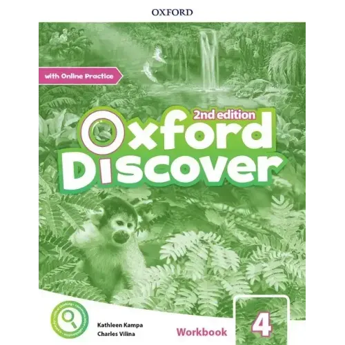 Oxford Discover 2e Level 4 Workbook with Online Practice