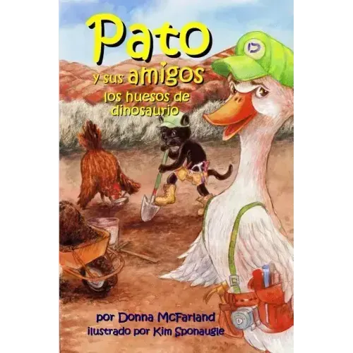 Pato y sus amigos: los huesos de dinosaurio