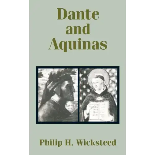 Dante and Aquinas