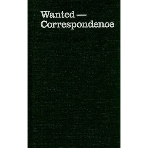 Wanted-Correspondence: Women's Letters to a Union Soldier