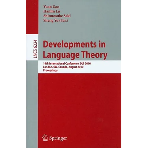 Developments in Language Theory