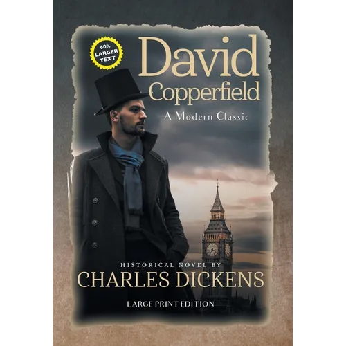 David Copperfield (Annotated, LARGE PRINT)