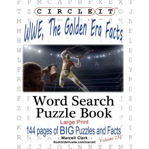 Circle It, WWE, The Golden Era Facts, Word Search, Puzzle Book