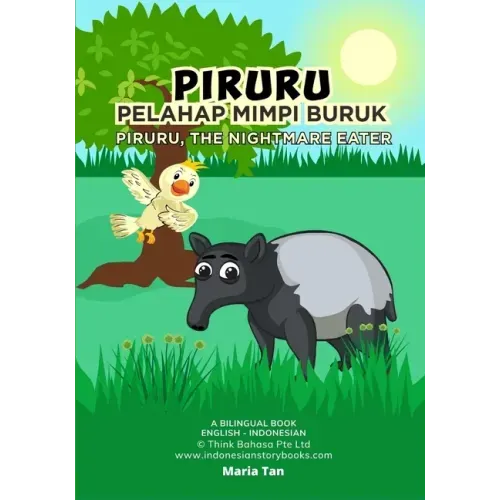 Piruru the Nightmare Eater: English Indonesian Bilingual Book