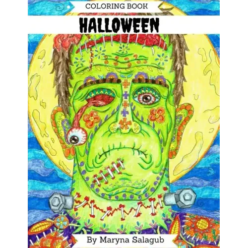 Halloween coloring book